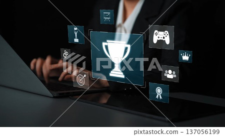 Achievement and Success Concept Marrow Achievement and Success Concept Marrow 137056199
