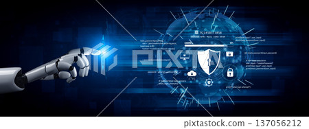 AI Protecting Business with Smart Cybersecurity Systems Vouch 137056212