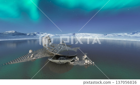 parabolic antenna  137056816