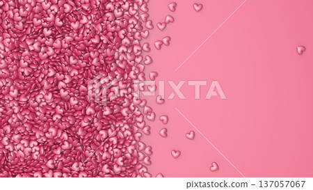 Cute pile of hearts background CG (sale, banner, promotion) Cute pile of hearts background CG (sale, banner, promotion) 137057067