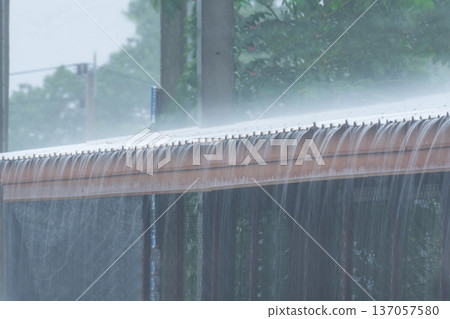 Climate change cause wet microbursts (rain bomb) intense rainfall over a short period. 137057580