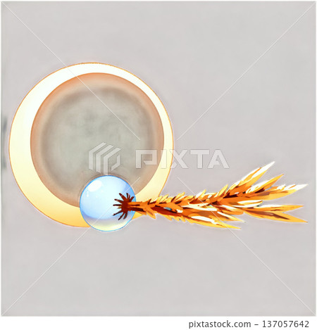 賞月，滿月，月亮，銀草，餃子，兔子，透明，滿月，賞月餃子，豐收之月 137057642