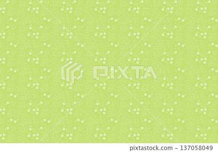 日本櫻花圖案(櫻花雪花,抹茶綠) 日本櫻花圖案(櫻花雪花,抹茶綠) 137058049