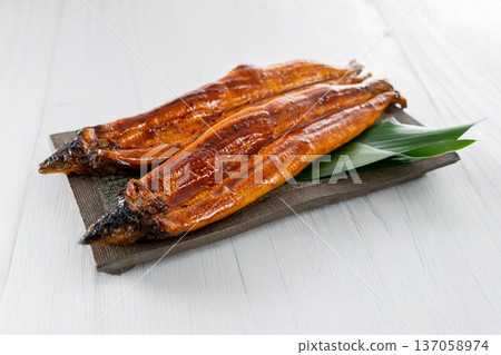 Domestic eel skewers Domestic eel skewers 137058974
