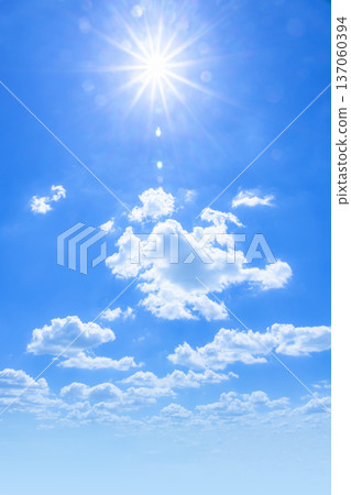 The sun in the blue sky The sun in the blue sky 137060394
