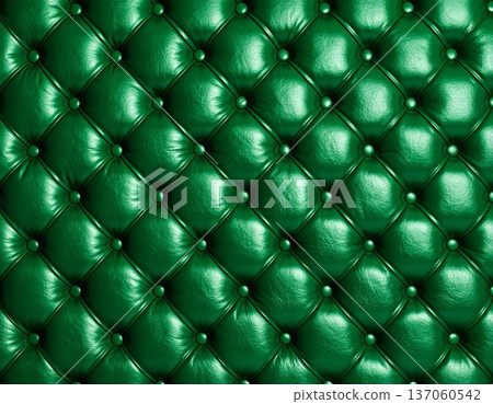 綠色皮革材質紋理樣品皮革沙發室內裝飾 137060542