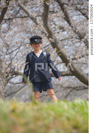 小學生,上學路線,男孩 小學生,上學路線,男孩 137060604