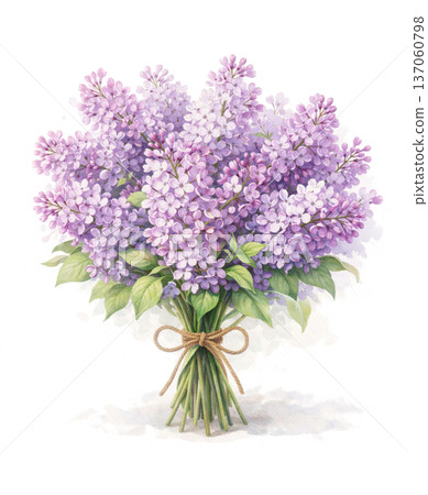 一束紫丁香 137060798