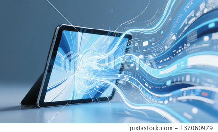 平板電腦輸出的資料流 137060979