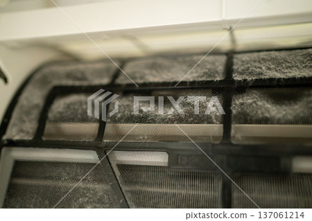 dirty air conditioner filter 137061214