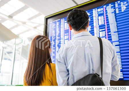 在機場查詢航班資訊 ■拍攝合作：關西國際機場（KIX） 137061300