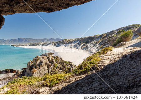 Sunny Atlantic coast in South Africa Sunny Atlantic coast in South Africa 137061424