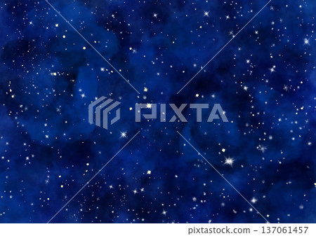 Milky Way and sparkling background 137061457