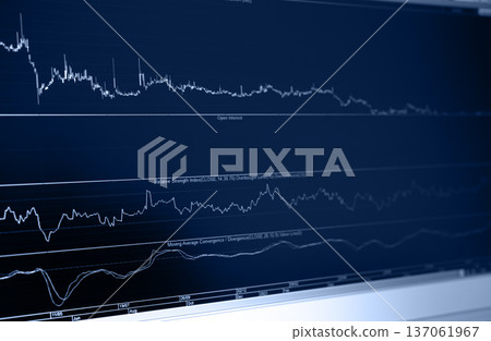 Graph Chart Stock Market Candle Stick Trade Business Data Growth Money Diagram blur Blue Background, Abstract Global Forex Bitcoin Crypto currency, Technology Analysis Exchange Profit Success. Graph Chart Stock Market Candle Stick Trade Business Data Growth Money Diagram blur Blue Background, Abstract Global Forex Bitcoin Crypto currency, Technology Analysis Exchange Profit Success. 137061967
