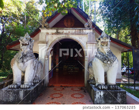 Doi Suthep Forest Temple Entrance Doi Suthep Forest Temple Entrance 137063285