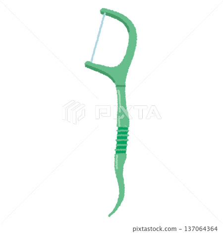 floss illustration 137064364