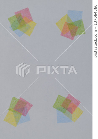 Washi art [background material] 137064366