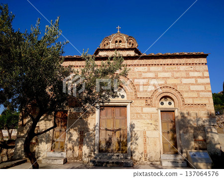 Byzantine Church in Athens Roman Agora Byzantine Church in Athens Roman Agora 137064576