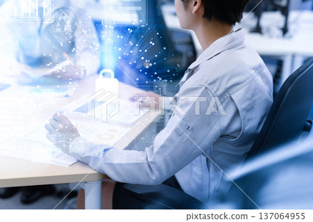 attend a meeting in work clothes 137064955