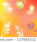 Warm Floral Gradient Background | Flowers, Plants, Abstract 137065312