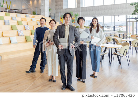 People working in the designer office People working in the designer office 137065420