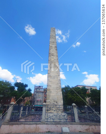 The Walled Obelisk in Sultanahmet Square Istanbul Turkey The Walled Obelisk in Sultanahmet Square Istanbul Turkey 137065634