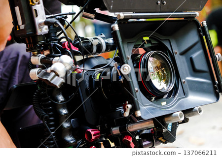 Behind the scenes of a movie. Behind the scenes of a movie. 137066211