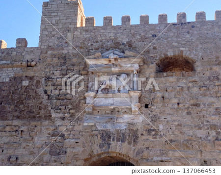 Historic Architecture Venetian Fortress Heraklion Crete Greece 137066453