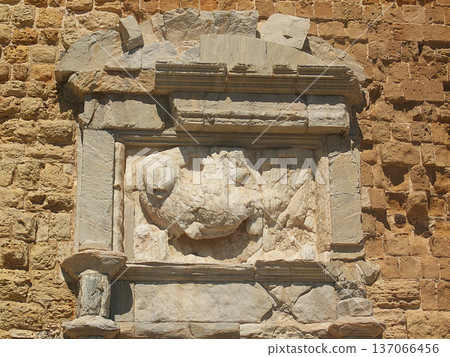 Historic Architecture Venetian Fortress Heraklion Crete Greece 137066456