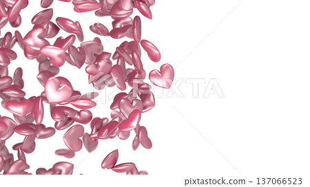 大量可愛的愛心背景CG,適用於商店、簡報和銷售。 大量可愛的愛心背景CG,適用於商店、簡報和銷售。 137066523