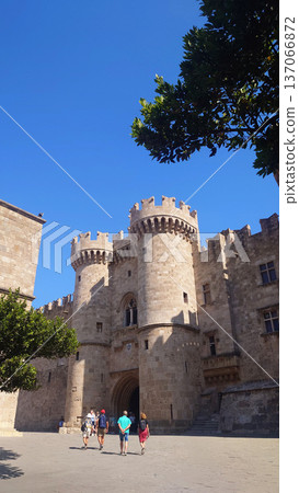 Palace of the Grand Master in Rhodes Old Town Greece Palace of the Grand Master in Rhodes Old Town Greece 137066872