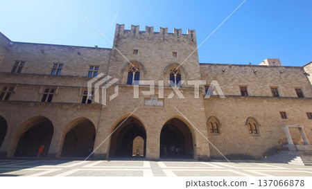 Interior Courtyard of Palace of the Grand Master of the Knights Rhodes Interior Courtyard of Palace of the Grand Master of the Knights Rhodes 137066878