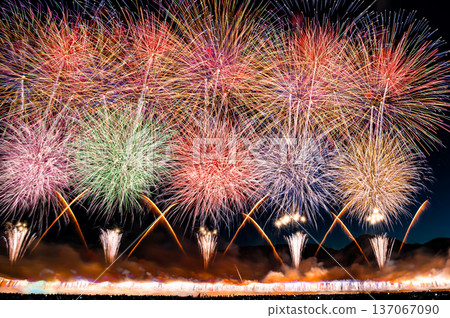 Omagari Fireworks in Akita 137067090