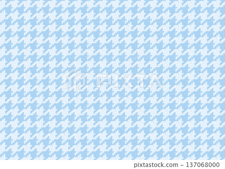 Houndstooth check, light blue (4 shades), detailed expression with a cloth-like feel Houndstooth check, light blue (4 shades), detailed expression with a cloth-like feel 137068000