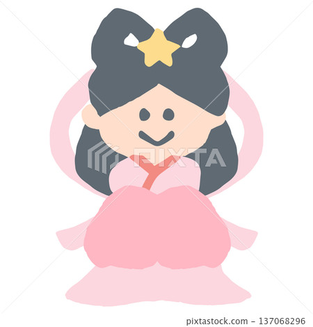 為七月學校通訊設計的簡約手繪素材系列 | 織姬 137068296