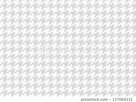 Houndstooth gray (4 shades) - Detailed expression of fabric texture Houndstooth gray (4 shades) - Detailed expression of fabric texture 137068332