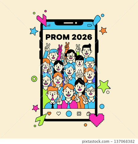 Prom 2026 Selfie on Phone Prom 2026 Selfie on Phone 137068382