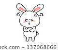 Angry rabbit 137068666