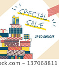 Stylish and cute gift box illustrations_Special Sale_50% OFF 137068811