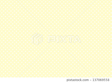 簡單的點狀背景素材 - 黃色 137069558