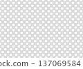 Gray cat dot background material 137069584