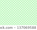 Cat dot background material green 137069588