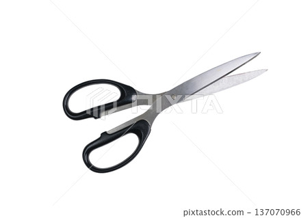 a pair of black scissors 137070966