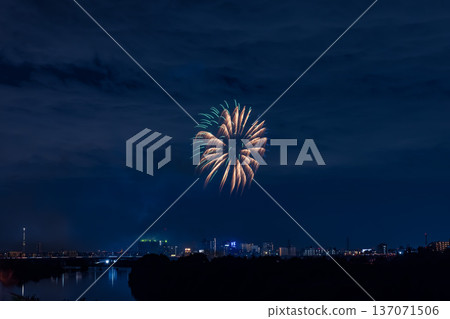 Nagareyama Fireworks Festival, Kanto Nagareyama Fireworks Festival, Kanto 137071506