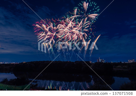 Nagareyama Fireworks Festival, Kanto Nagareyama Fireworks Festival, Kanto 137071508