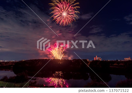 關東流山煙火大會 137071522