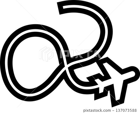 Airplane routes, plane paths, travel, flight, trace Airplane routes, plane paths, travel, flight, trace 137073588
