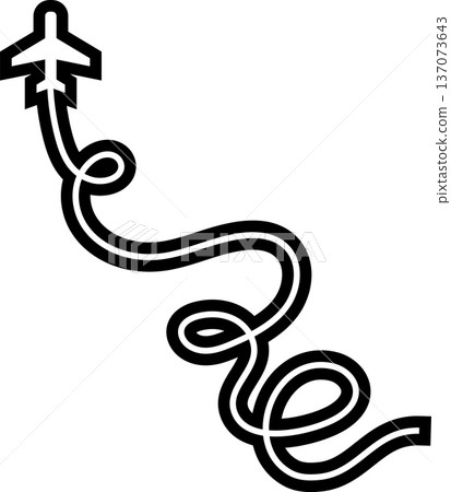 Airplane routes, plane paths, travel, flight, trace Airplane routes, plane paths, travel, flight, trace 137073643