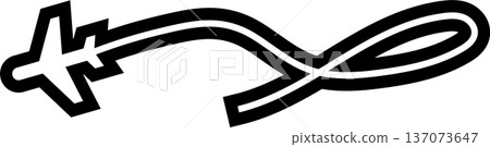 Airplane routes, plane paths, travel, flight, trace Airplane routes, plane paths, travel, flight, trace 137073647