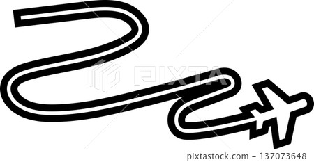 Airplane routes, plane paths, travel, flight, trace Airplane routes, plane paths, travel, flight, trace 137073648